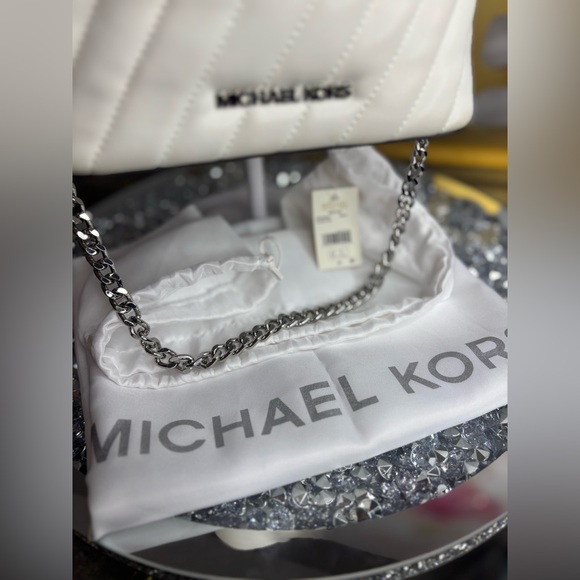 Michael Kors White Mini Bag NWT - Picture 3 of 13